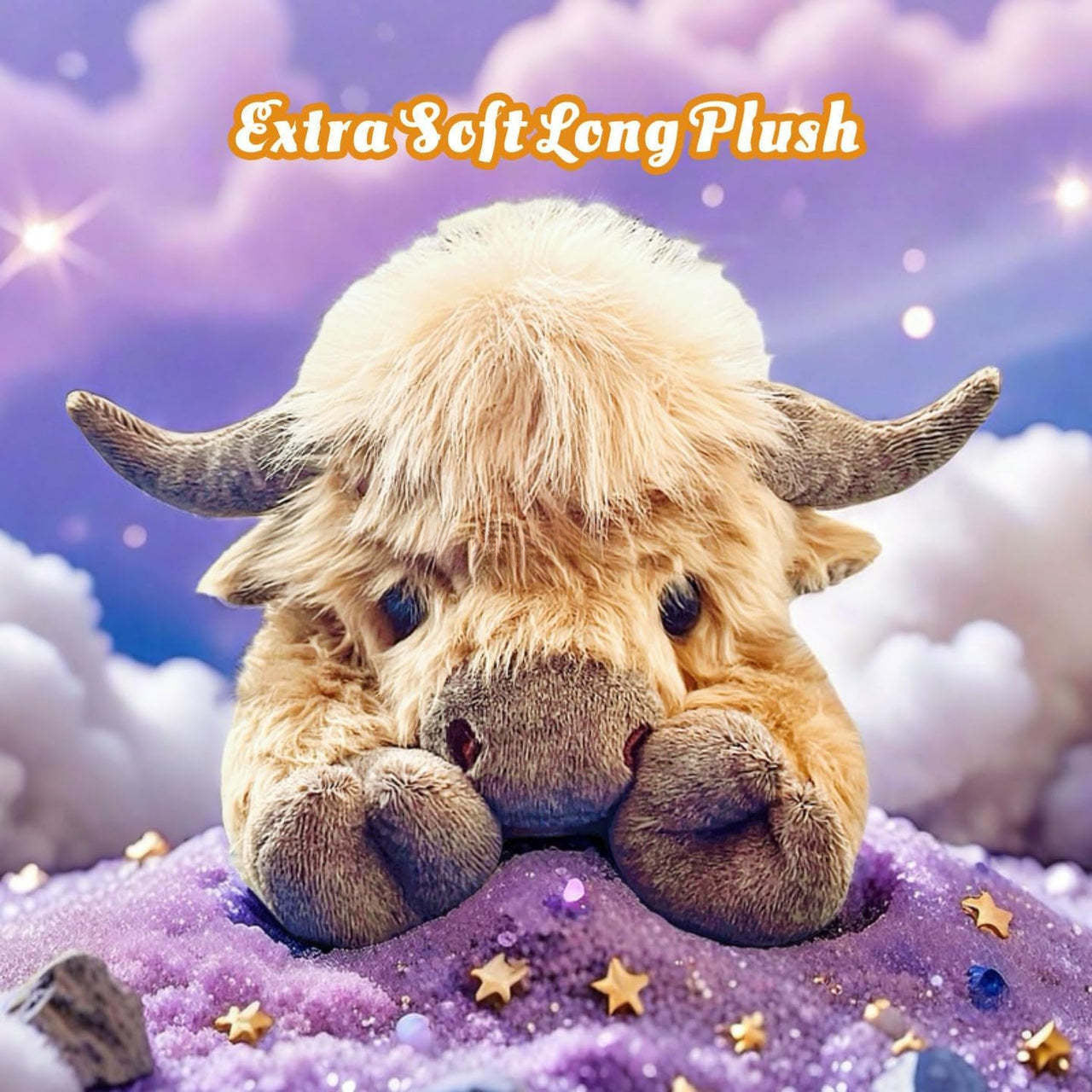 MooHug™ – Adorably Soft Highland Cow Plush