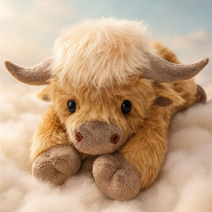 MooHug™ – Adorably Soft Highland Cow Plush